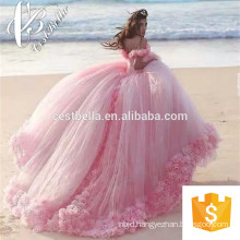 High Quality Pink Wedding Dress 2017 Custom Made Vestidos De Noiva Ball Gown Pink Alibaba China